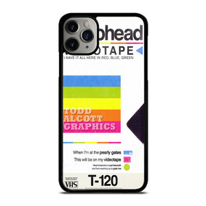 RADIOHEAD VIDEOTAPE VHS T-120 iPhone 11 Pro Max Case