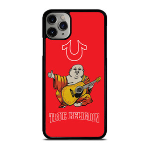 RED BIG BUDDHA TRUE RELIGION iPhone 11 Pro Max Case