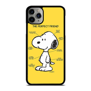 SNOOPY DOG PERFECT FRIEND iPhone 11 Pro Max Case