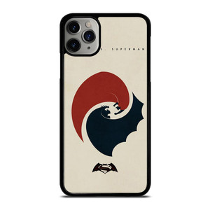 SUPERMAN VS BATMAN YIN YANG iPhone 11 Pro Max Case