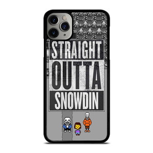 UNDERTALE STRAIGHT OUTTA SNOWDIN iPhone 11 Pro Max Case