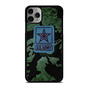 US ARMY LOGO EMBROIDERY CAMO iPhone 11 Pro Max Case