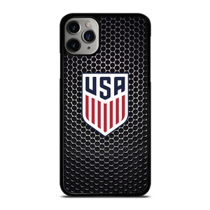 USA SOCCER LOGO CARBON iPhone 11 Pro Max Case