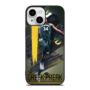 GIANNIS ANTETOKOUNMPO MILWAUKEE BUCKS iPhone 13 Mini Case GIANNIS ANTETOKOUNMPO MILWAUKEE BUCKS iPhone 13 Mini Case