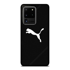 PUMA LOGO BLACK LEATHER Samsung Galaxy S20 Ultra  Case