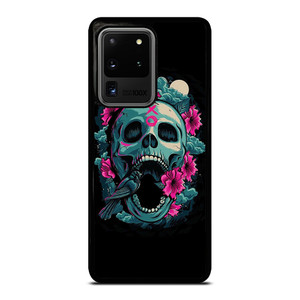 SKULL ROSE VIOLET ARTWORK Samsung Galaxy S20 Ultra  Case