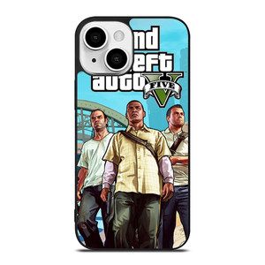 GRAND THEFT AUTO FIVE GTA GAME CHARACTER iPhone 13 Mini Case