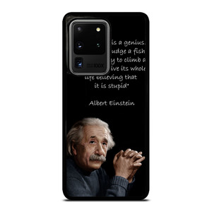 THE GENIUS ALBERT EINSTEIN QUOTE Samsung Galaxy S20 Ultra  Case