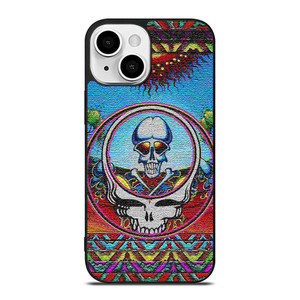 GRATEFUL DEAD SKULL FLORAL iPhone 13 Mini Case GRATEFUL DEAD SKULL FLORAL iPhone 13 Mini Case