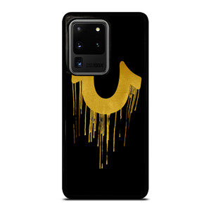 TRUE RELIGION GOLD BLACK LOGO Samsung Galaxy S20 Ultra  Case