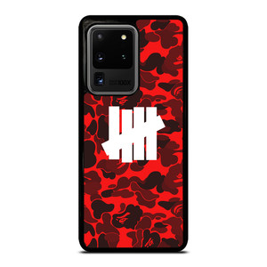 UNDEFEATED BAPE CAMO RED Samsung Galaxy S20 Ultra Case UNDEFEATED BAPE CAMO RED Samsung Galaxy S20 Ultra Case