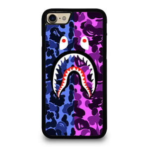 BAPE SHARK LOGO BLUE VIOLET iPhone 7 Case BAPE SHARK LOGO BLUE VIOLET iPhone 7 Case