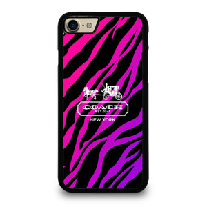 COACH NEW YORK BLACK VIOLET iPhone 7 Case COACH NEW YORK BLACK VIOLET iPhone 7 Case