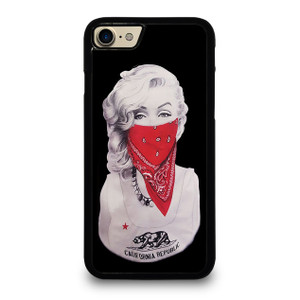 MARILYN MONROE RED BANDANA GANGSTER iPhone 7 Case MARILYN MONROE RED BANDANA GANGSTER iPhone 7 Case