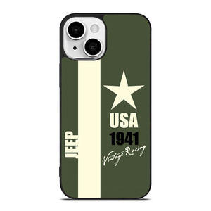 JEEP VINTAGE RACING USA iPhone 13 Mini Case