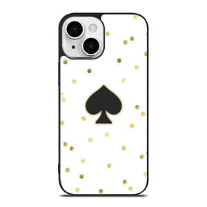 KATE SPADE NEW YORK LOGO GOLD iPhone 13 Mini Case KATE SPADE NEW YORK LOGO GOLD iPhone 13 Mini Case