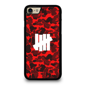 UNDEFEATED BAPE CAMO RED iPhone 7 Case UNDEFEATED BAPE CAMO RED iPhone 7 Case