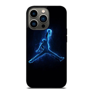 COOL AIR JORDAN LOGO BLUE iPhone 13 Pro Case