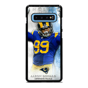 AARON DONALD RAMS Samsung Galaxy S10 Plus Case