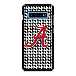 ALABAMA HOUNDSTOOTH CRIMSON TIDE Samsung Galaxy S10 Plus Case ALABAMA HOUNDSTOOTH CRIMSON TIDE Samsung Galaxy S10 Plus Case