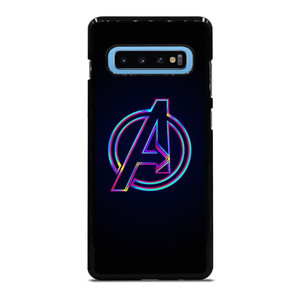 AVENGERS LOGO RAINBOW COLOR Samsung Galaxy S10 Plus Case AVENGERS LOGO RAINBOW COLOR Samsung Galaxy S10 Plus Case