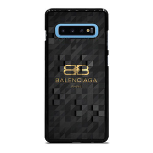BALENCIAGA BLACK CUBE LOGO Samsung Galaxy S10 Plus Case BALENCIAGA BLACK CUBE LOGO Samsung Galaxy S10 Plus Case
