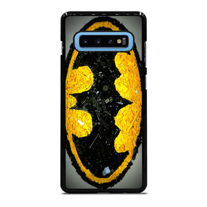 Batman Logo Black Yellow 2 Samsung Galaxy S10 Plus Case Batman Logo Black Yellow 2 Samsung Galaxy S10 Plus Case