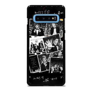 BLACK WHITE WHY DON'T WE Samsung Galaxy S10 Plus Case BLACK WHITE WHY DON'T WE Samsung Galaxy S10 Plus Case