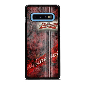 BUDWEISER BEER LOGO GRUNGE Samsung Galaxy S10 Plus Case BUDWEISER BEER LOGO GRUNGE Samsung Galaxy S10 Plus Case