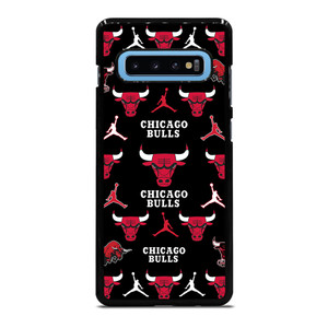 CHICAGO BULLS COLLAGE Samsung Galaxy S10 Plus Case CHICAGO BULLS COLLAGE Samsung Galaxy S10 Plus Case