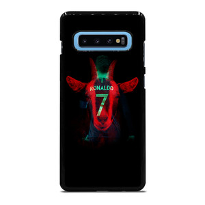 CRISTIANO RONALDO CR7 G.O.A.T Samsung Galaxy S10 Plus Case CRISTIANO RONALDO CR7 G.O.A.T Samsung Galaxy S10 Plus Case