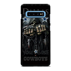 DALLAS COWBOYS SKULL Samsung Galaxy S10 Plus Case DALLAS COWBOYS SKULL Samsung Galaxy S10 Plus Case
