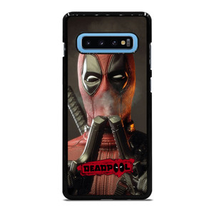 DEADPOLL POTRAIT DOUUBLE PISTOLS Samsung Galaxy S10 Plus Case DEADPOLL POTRAIT DOUUBLE PISTOLS Samsung Galaxy S10 Plus Case
