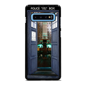 DR. WHO TARDIS OPEN THE DOOR Samsung Galaxy S10 Plus Case