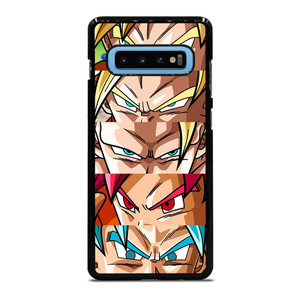 GOKU DRAGON BALL EYE COLLAGE Samsung Galaxy S10 Plus Case GOKU DRAGON BALL EYE COLLAGE Samsung Galaxy S10 Plus Case