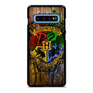 HOGWARTS HARRY POTTER LOGO WOOD Samsung Galaxy S10 Plus Case HOGWARTS HARRY POTTER LOGO WOOD Samsung Galaxy S10 Plus Case