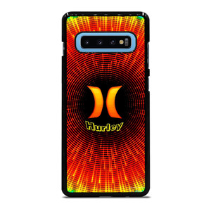 HURLEY ORANGE BLACK LOGO Samsung Galaxy S10 Plus Case