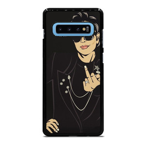 KRIS JENNER MIDDLE FINGER Samsung Galaxy S10 Plus Case KRIS JENNER MIDDLE FINGER Samsung Galaxy S10 Plus Case