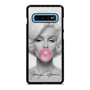 MARILYN MONROE PINK BUBBLEGUM ART Samsung Galaxy S10 Plus Case