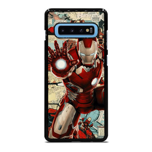 MARVEL IRONMAN COLLAGE COMIC Samsung Galaxy S10 Plus Case