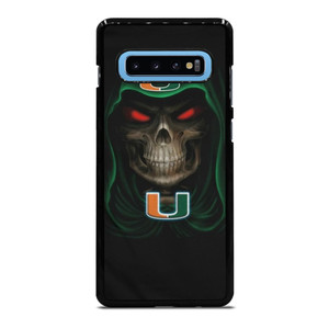 MIAMI HURRICANES SKULL Samsung Galaxy S10 Plus Case MIAMI HURRICANES SKULL Samsung Galaxy S10 Plus Case