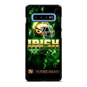 NOTRE DAME IRISH LOGO GREEN Samsung Galaxy S10 Plus Case