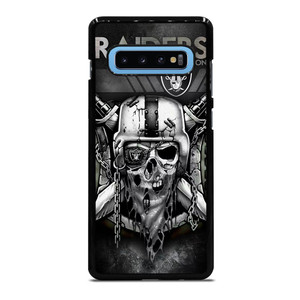 OAKLAND RAIDERS SKULL Samsung Galaxy S10 Plus Case OAKLAND RAIDERS SKULL Samsung Galaxy S10 Plus Case