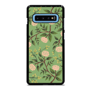 RIFLE PAPER EMERALD PEONIES Samsung Galaxy S10 Plus Case RIFLE PAPER EMERALD PEONIES Samsung Galaxy S10 Plus Case