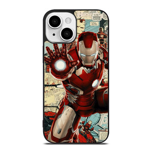 MARVEL IRONMAN COLLAGE COMIC iPhone 13 Mini Case