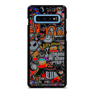 STICKER BOMB COMPILATION Samsung Galaxy S10 Plus Case