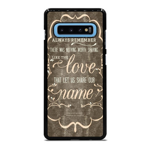 THE AVETT BROTHERS QUOTES Samsung Galaxy S10 Plus Case