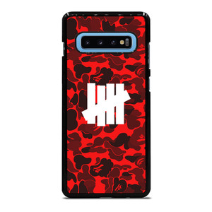 UNDEFEATED BAPE CAMO RED Samsung Galaxy S10 Plus Case