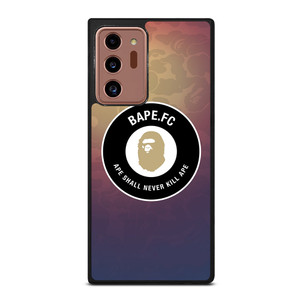 BAPE FC LOGO BADGE Samsung Galaxy Note 20 Ultra Case