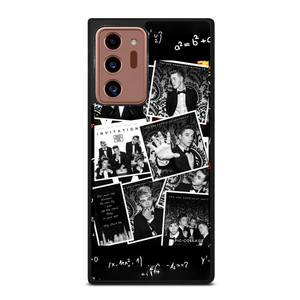 BLACK WHITE WHY DON'T WE Samsung Galaxy Note 20 Ultra Case BLACK WHITE WHY DON'T WE Samsung Galaxy Note 20 Ultra Case